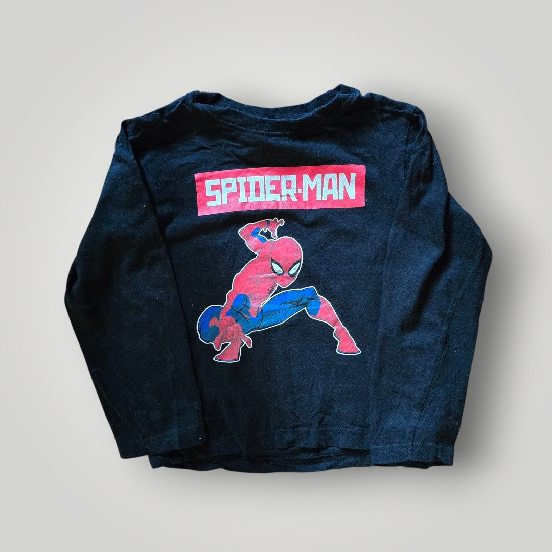Spiderman Pulli schwarz Gr.110/116