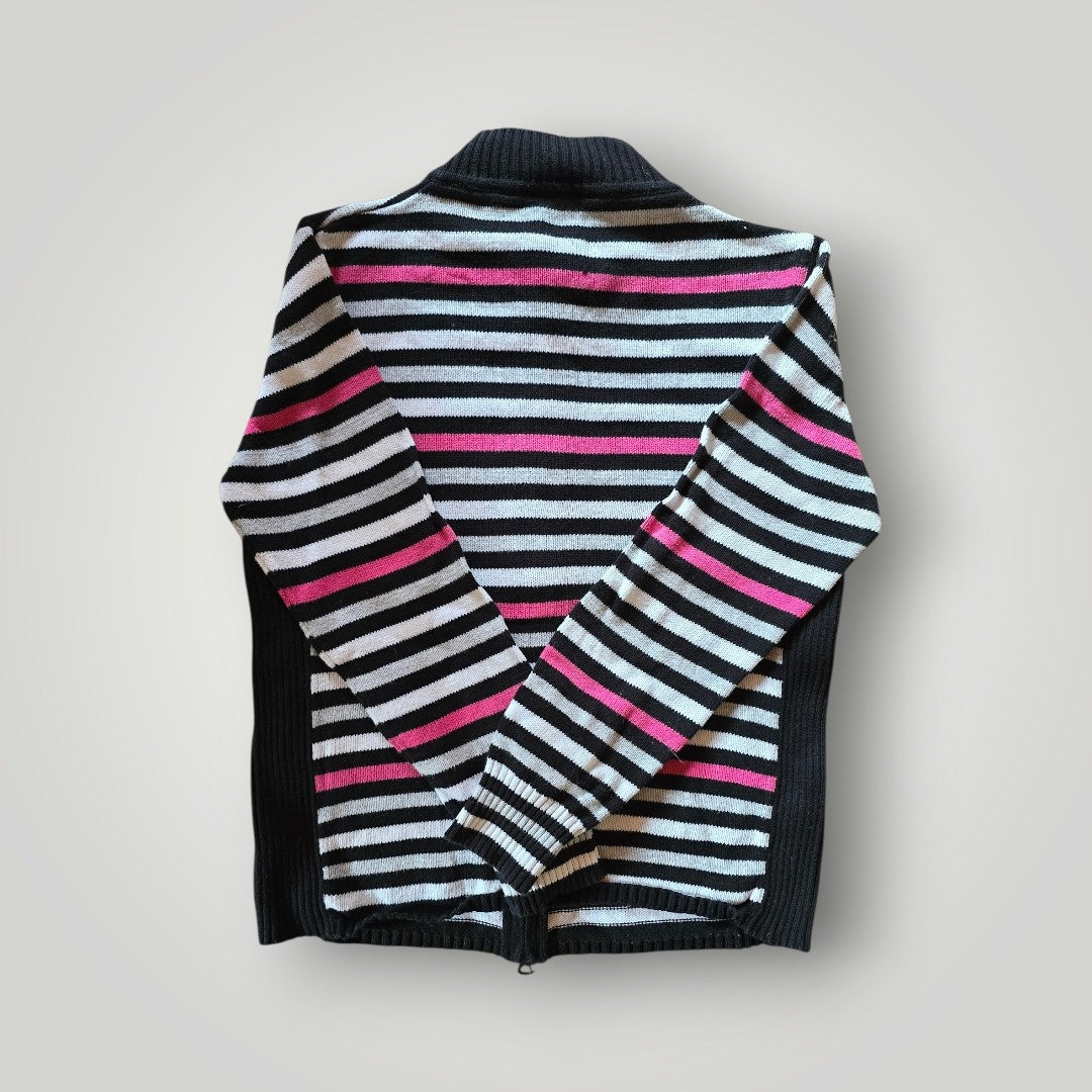 Joy Damen Strickjacke gestreift Gr.40