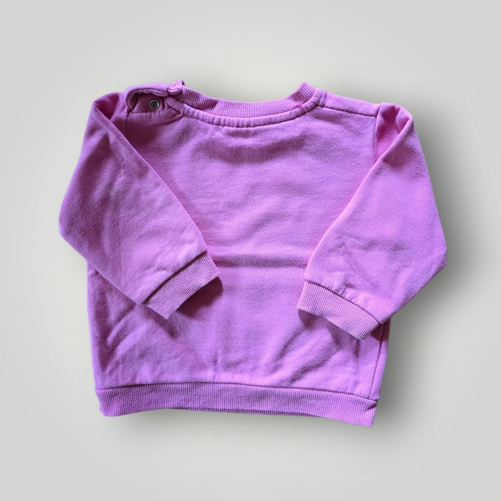Ergee Mädchen Pulli rosa mit Aufdruck Gr. 80