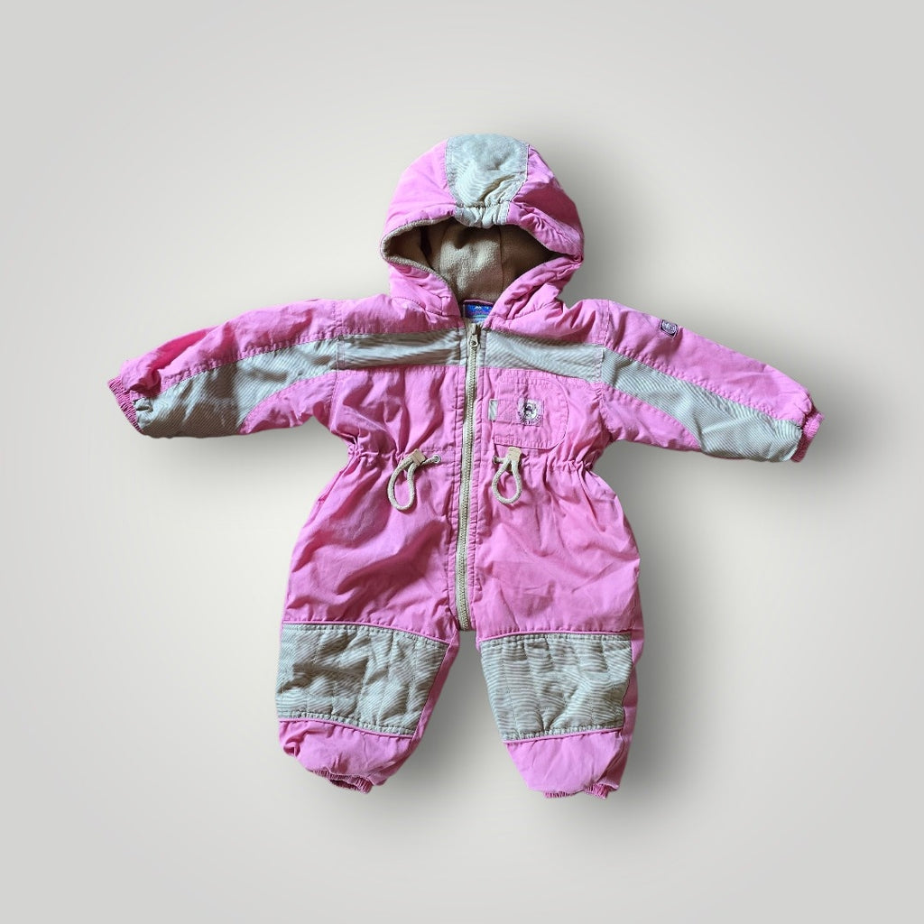 Topolino Mädchen Schneeanzug rosa/beige Gr. 86