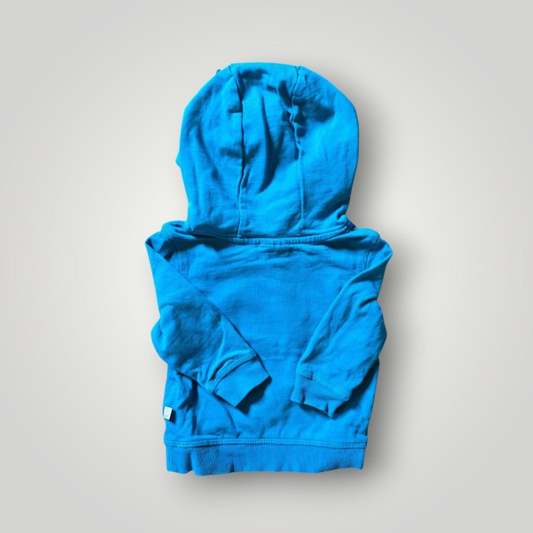 Liegelind Jungen Pulli blau mit Fuchsmotiv Gr. 80