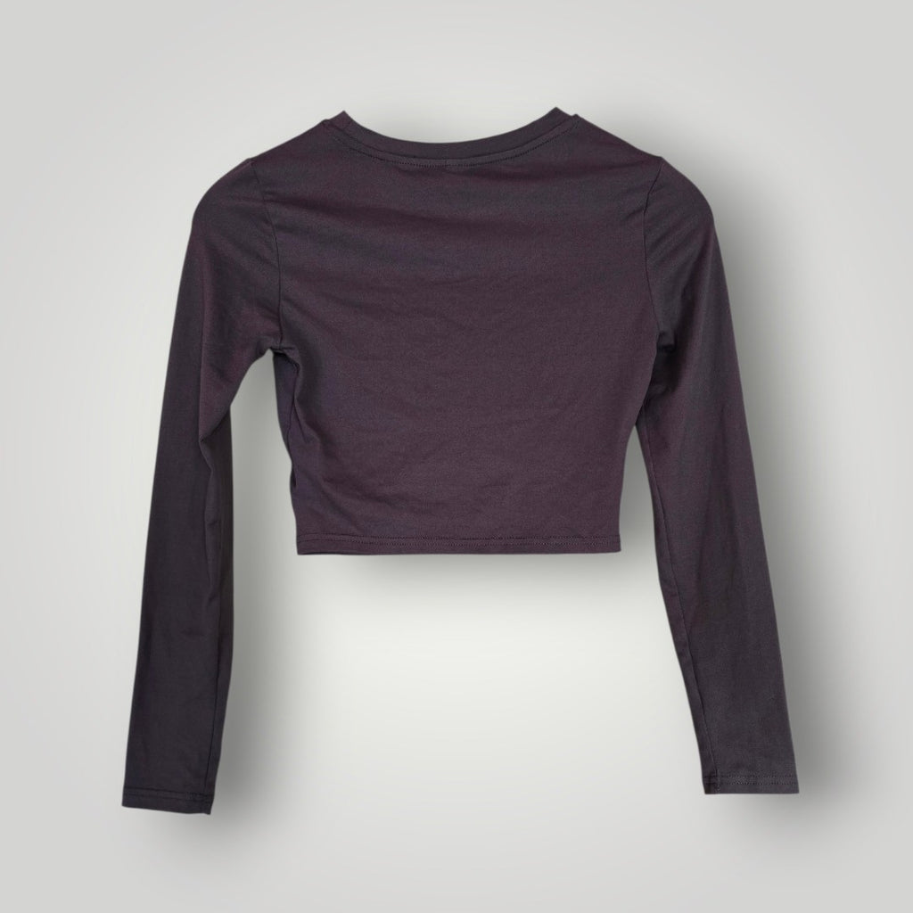 Shein Damen Kurzpulli dunkelgrau Gr. 34