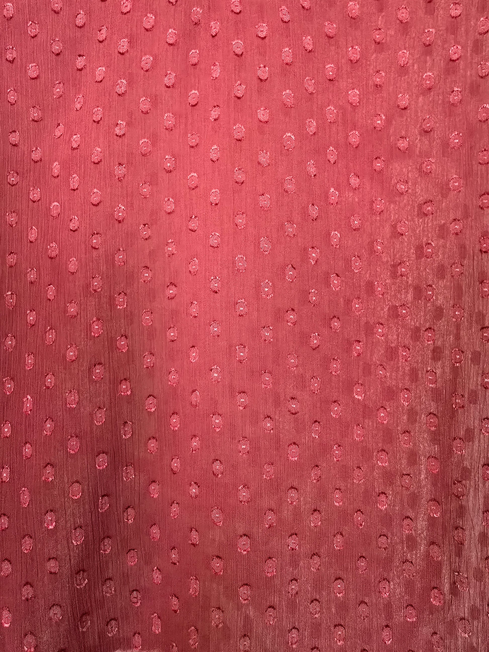 Primark Damen Mesh-Bluse bordeauxrot Gr. 34