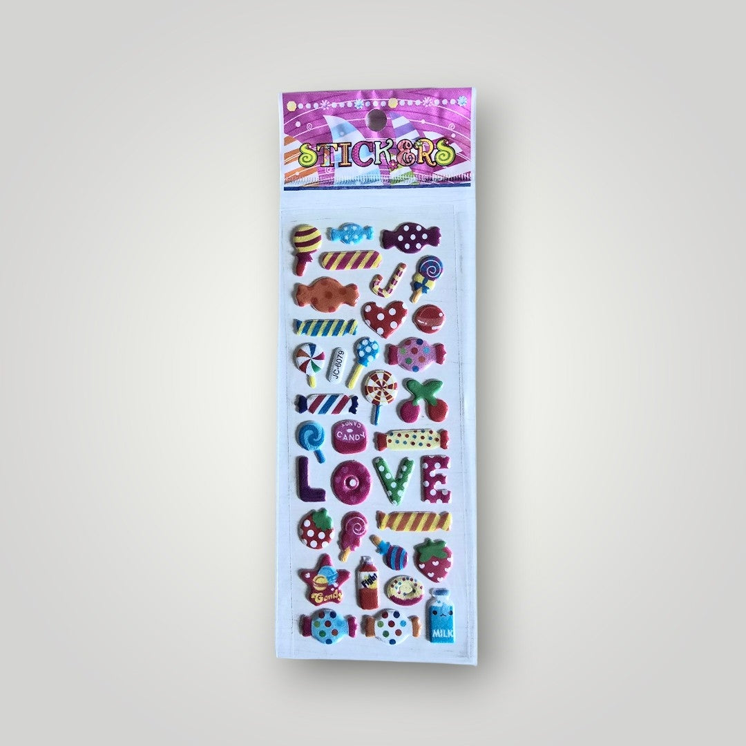 Stickers Lebensmittel Set 4 OVP
