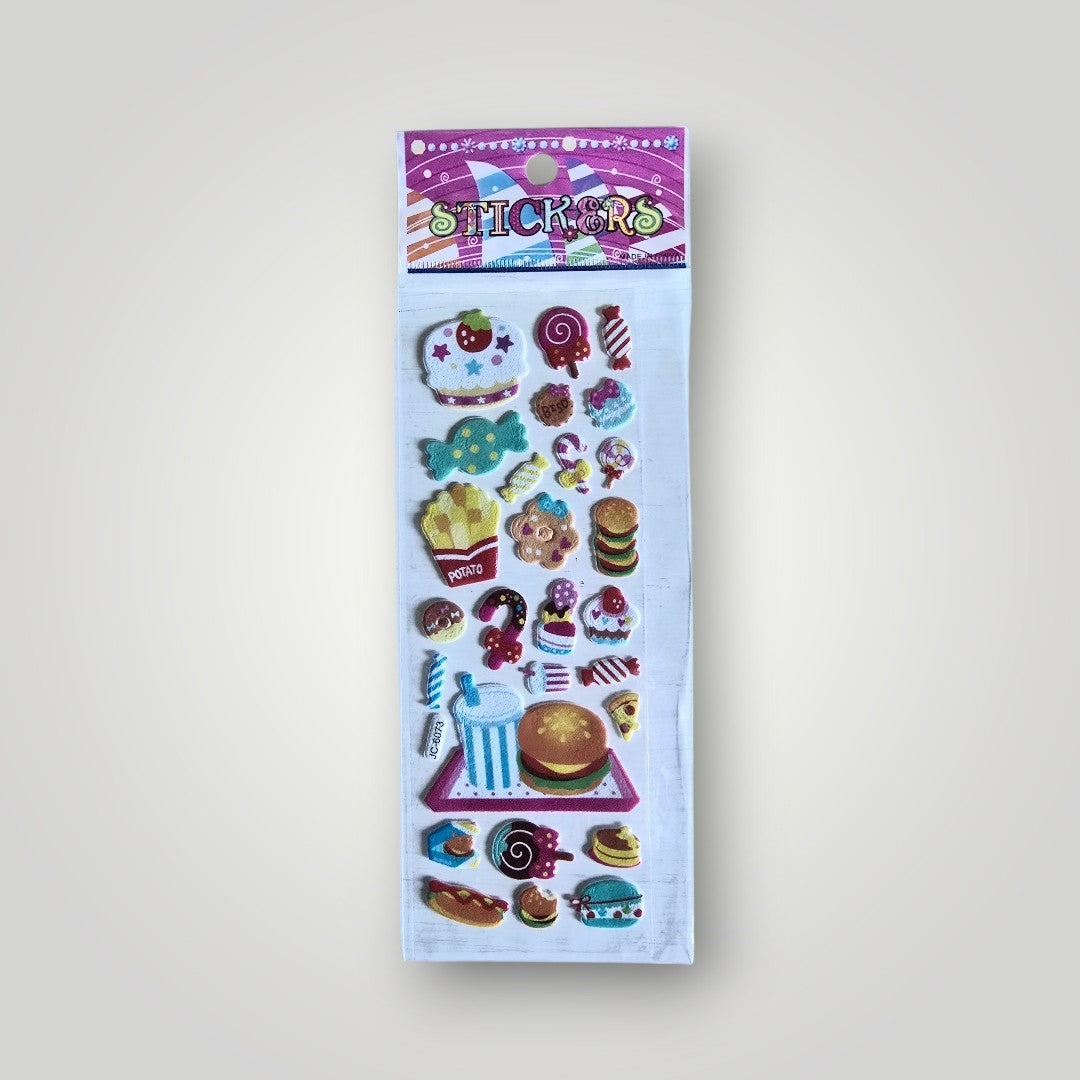 Stickers Lebensmittel Set 3 OVP