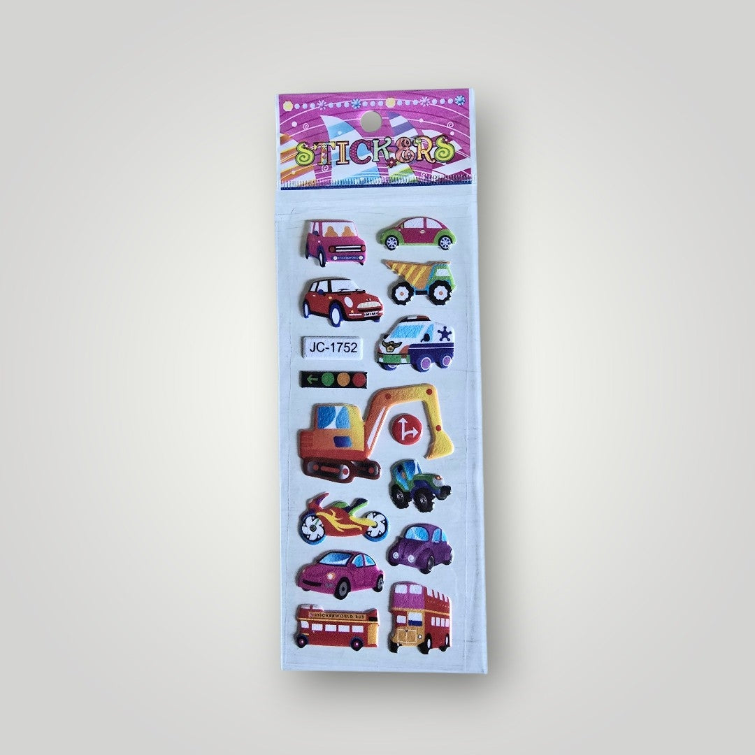 Stickers Fahrzeuge Set 2 OVP
