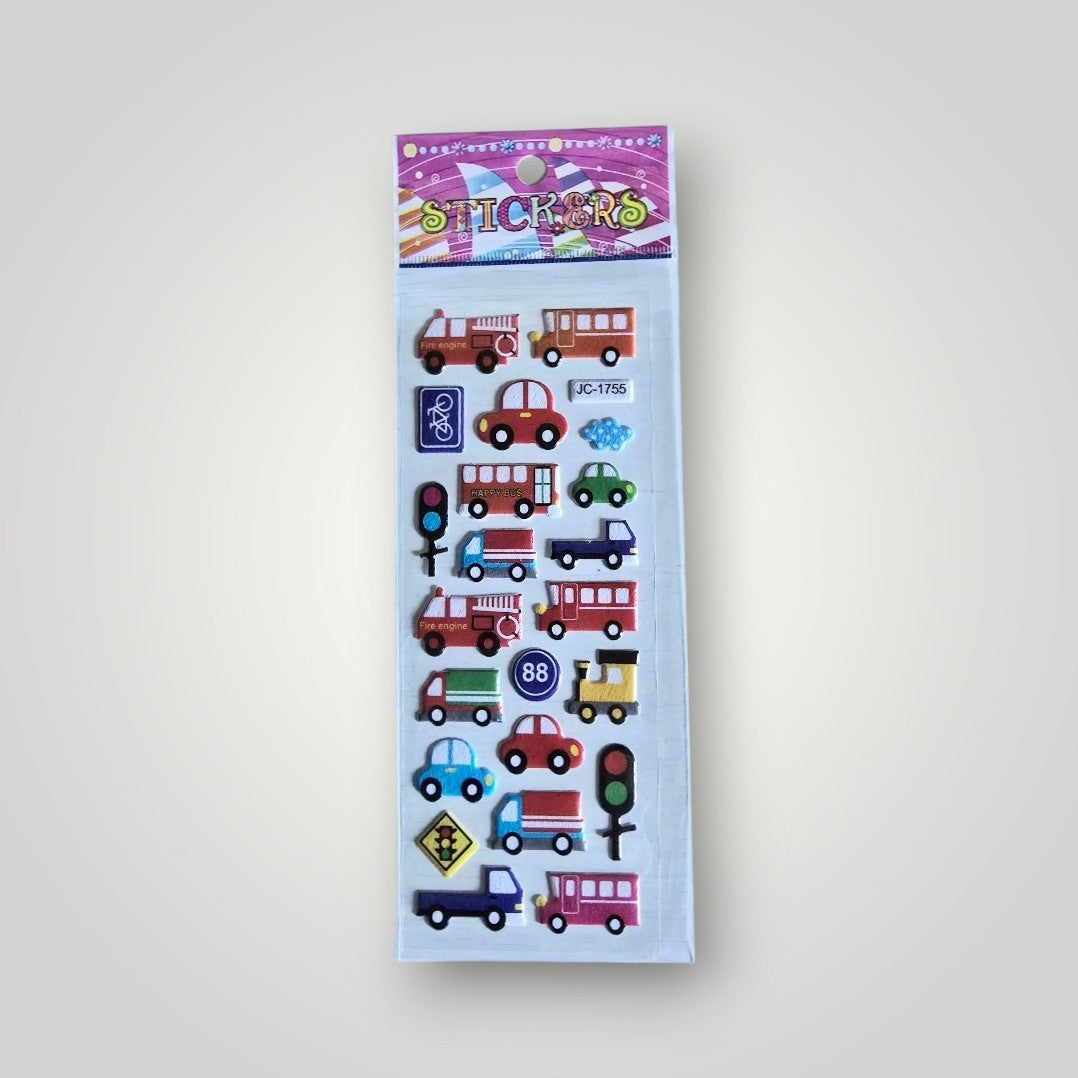 Stickers Fahrzeuge Set 3 OVP
