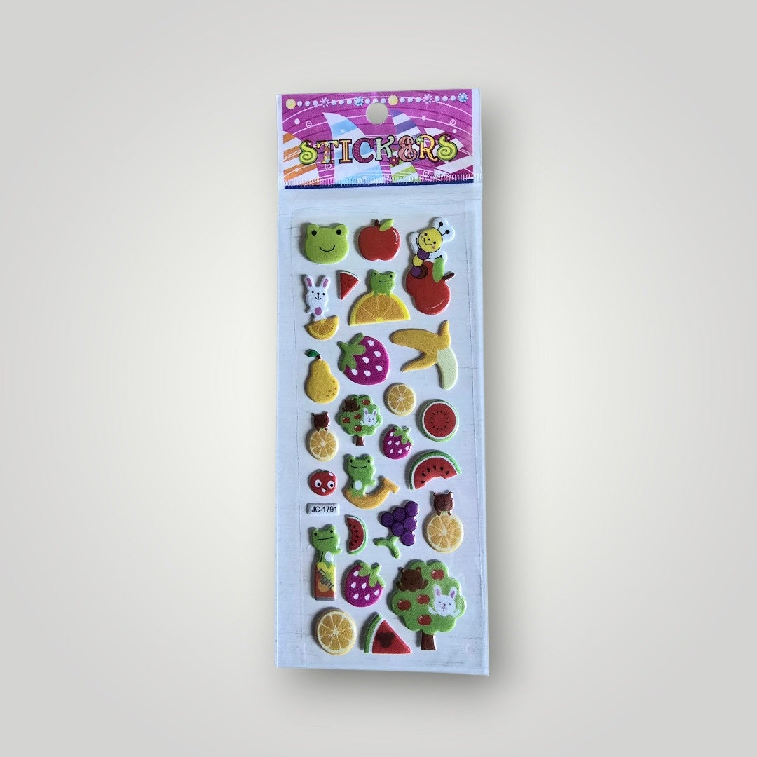 Stickers Früchte Set 4 OVP