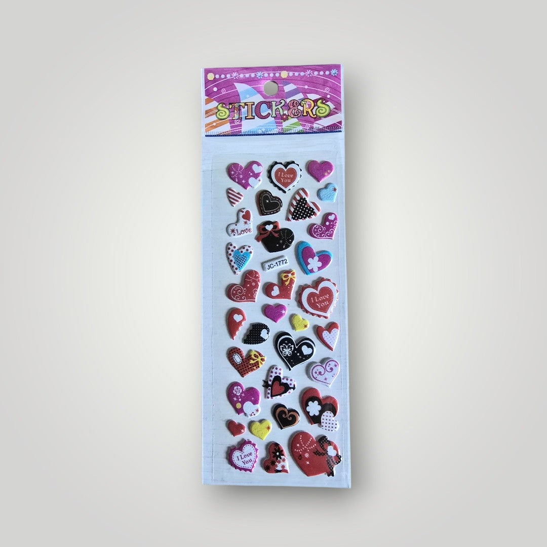 Stickers Herzen Set 1 OVP