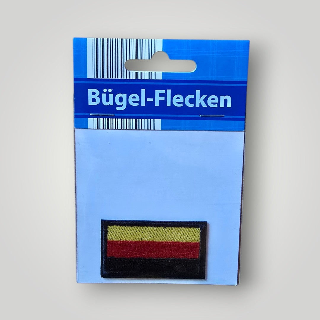 Bügel Flecken Deutschland Flagge OVP