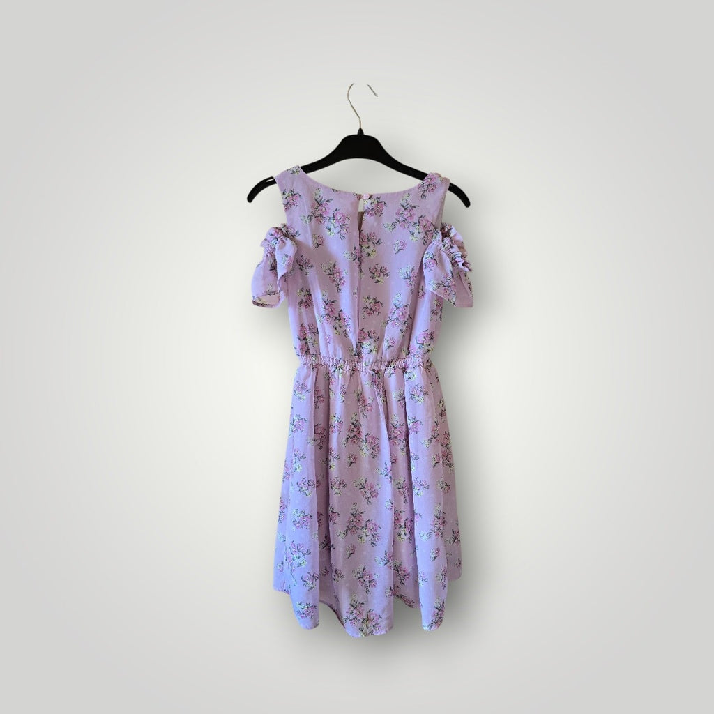 Dopodopo Mädchen Chiffon Kleid Gr. 128
