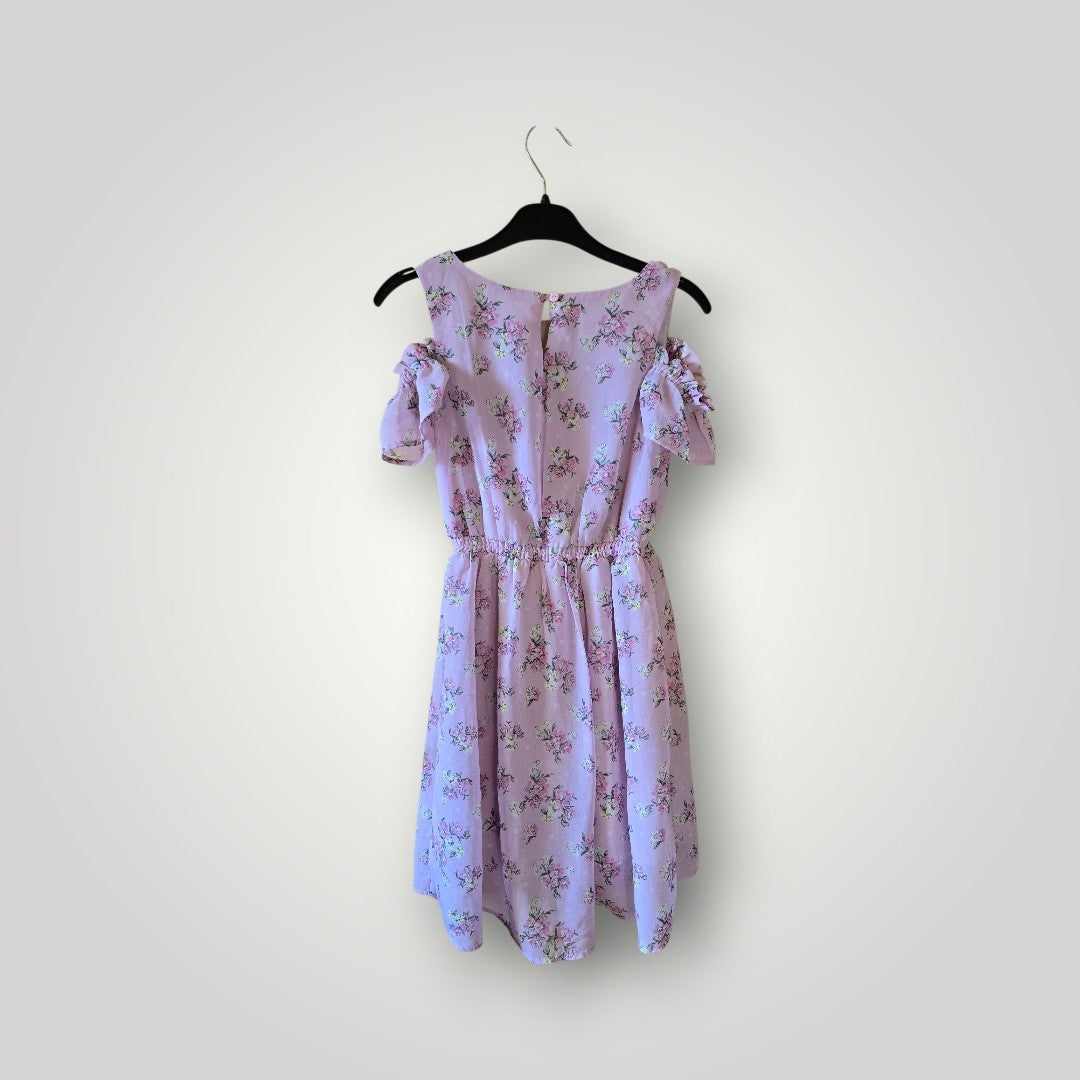 Dopodopo Mädchen Chiffon Kleid Gr. 128