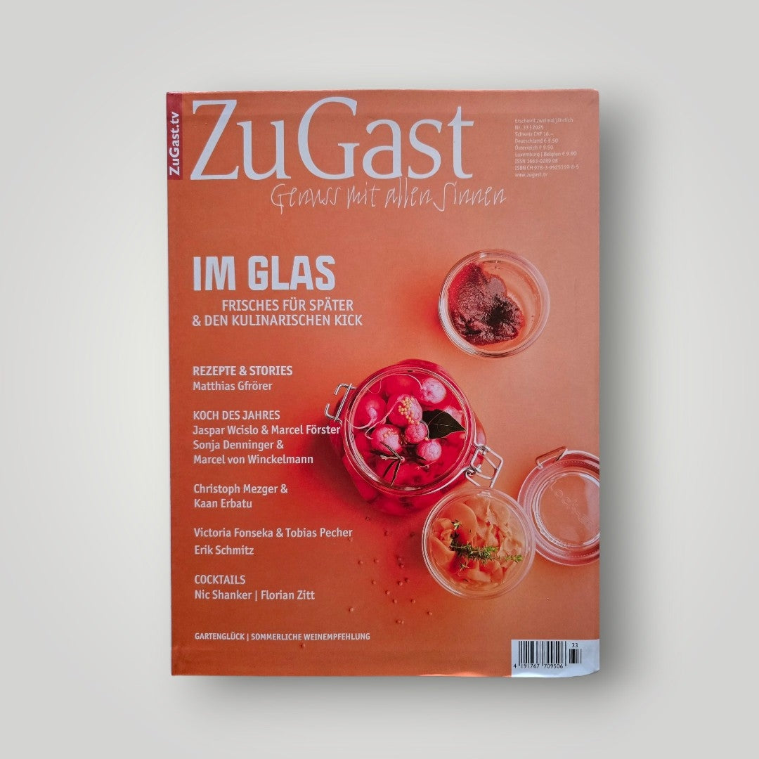 Zeitschrift "Zu Gast" Nr. 33/2025
