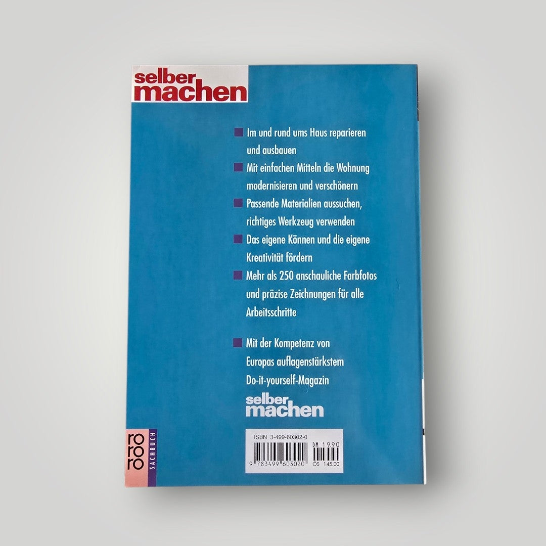 Buch Selber machen Fußböden verlegen - Teppich, Holz, Kunststoff (1997)