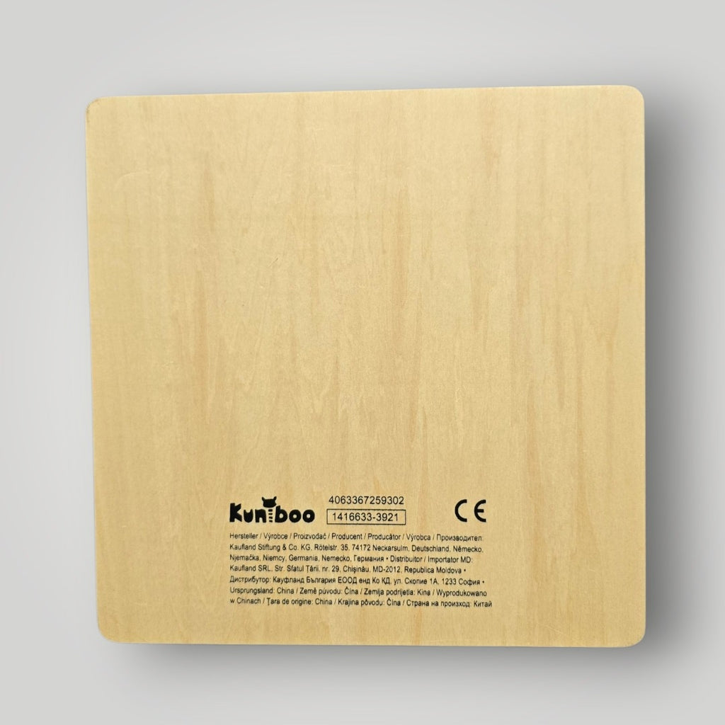 Kuniboo Steckpuzzle aus Holz 19 tlg.