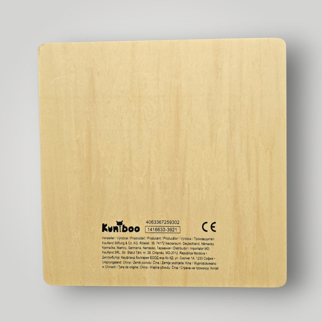 Kuniboo Steckpuzzle aus Holz 19 tlg.