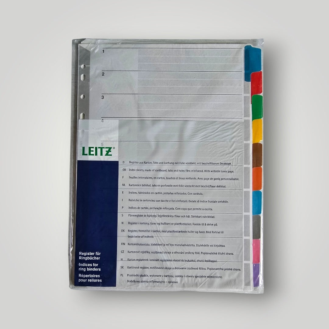 Leitz Register 10 tlg. OVP