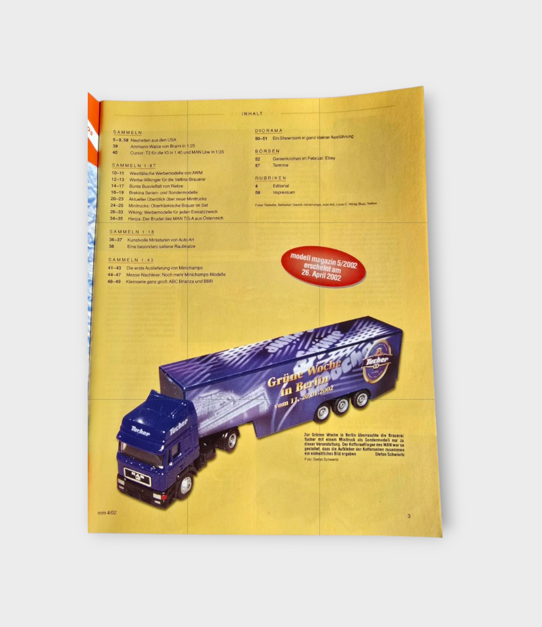 Zeitschrift Modell Magazin 04/2004
