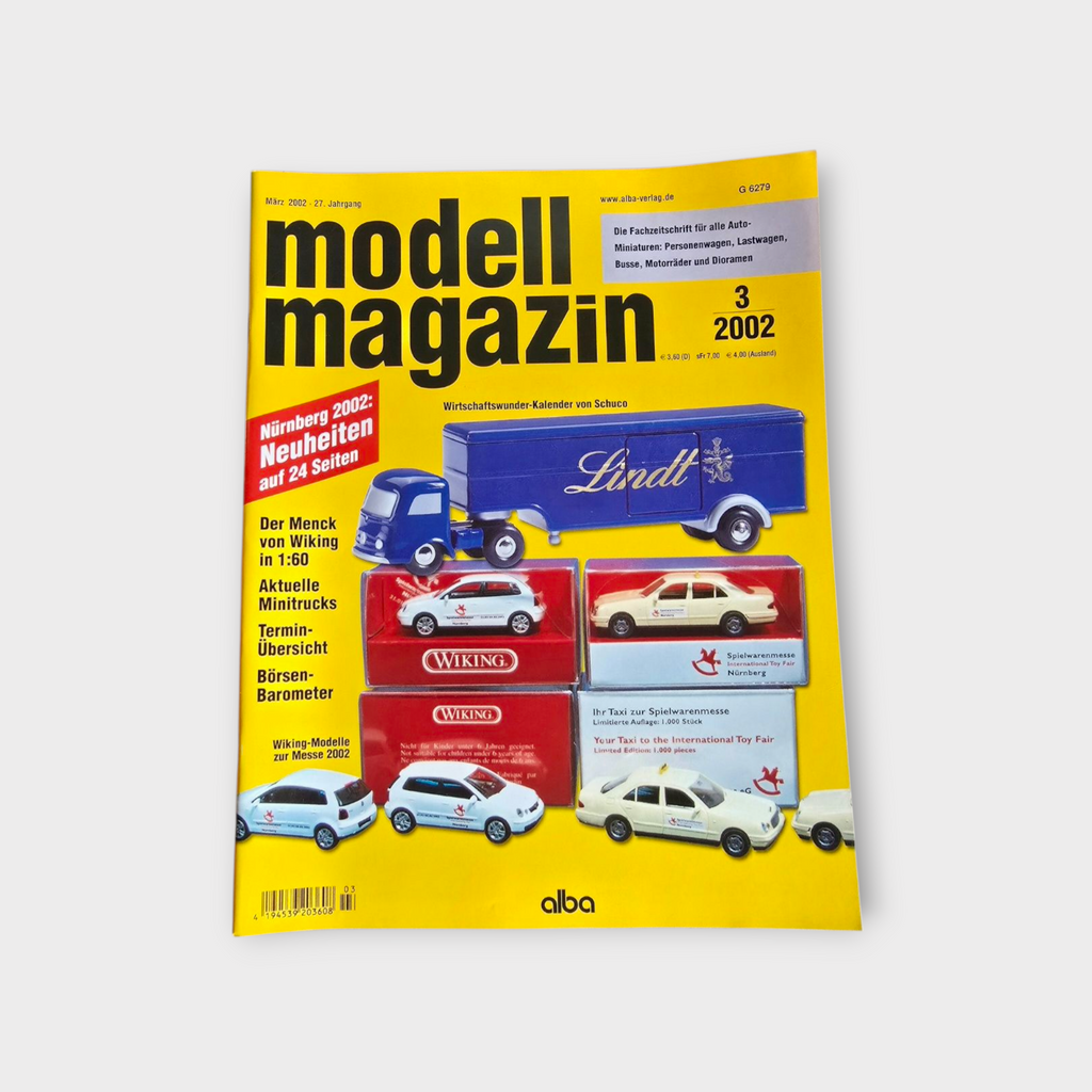 Zeitschrift Modell Magazin 03/2002