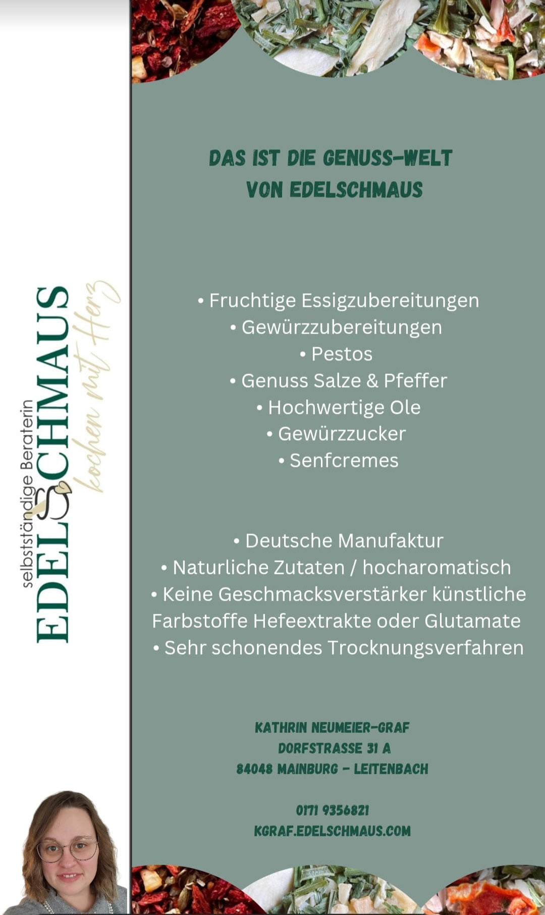 Edelschmaus Beraterin K. Neumeier-Graf