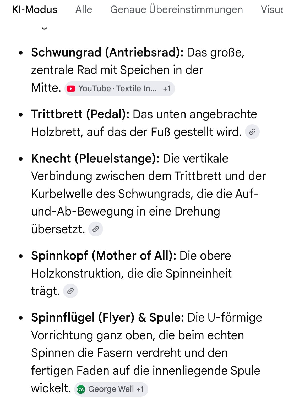Deko Spinnrad funktionsfähig