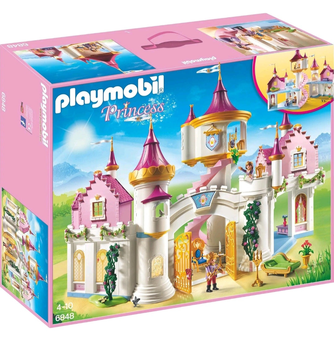 Playmobil Schloss Boden Eck-Verbinder hellblau 6848/30035962