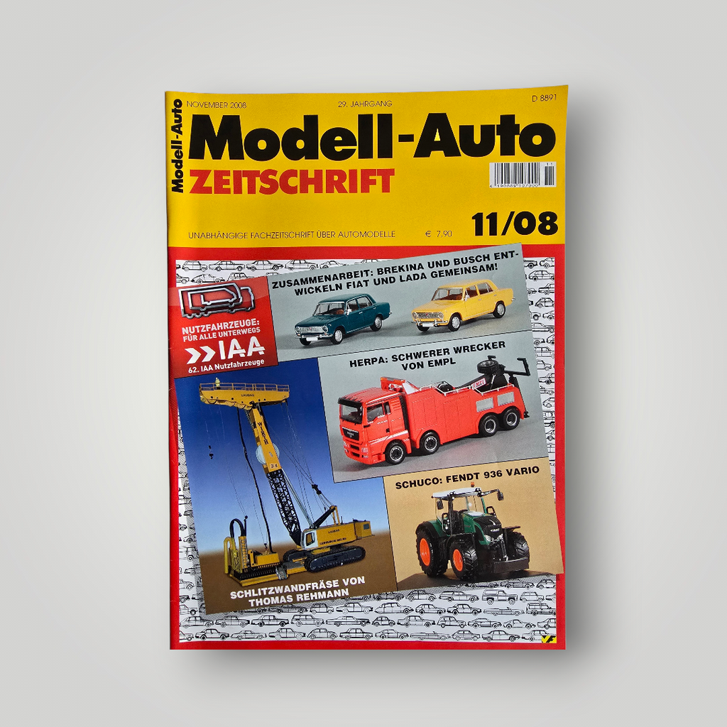 Zeitschrift Modell-Auto 11/08