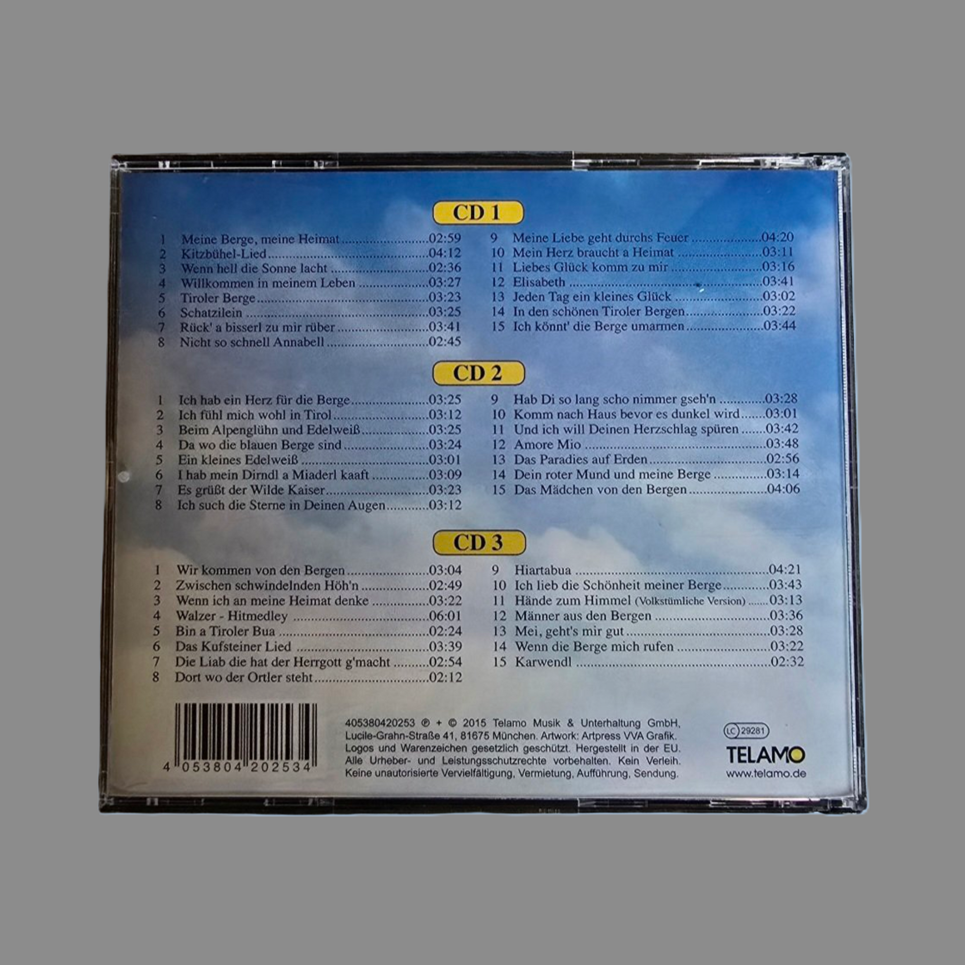 CD Hansi Hinterseer  Heimat  3er Set
