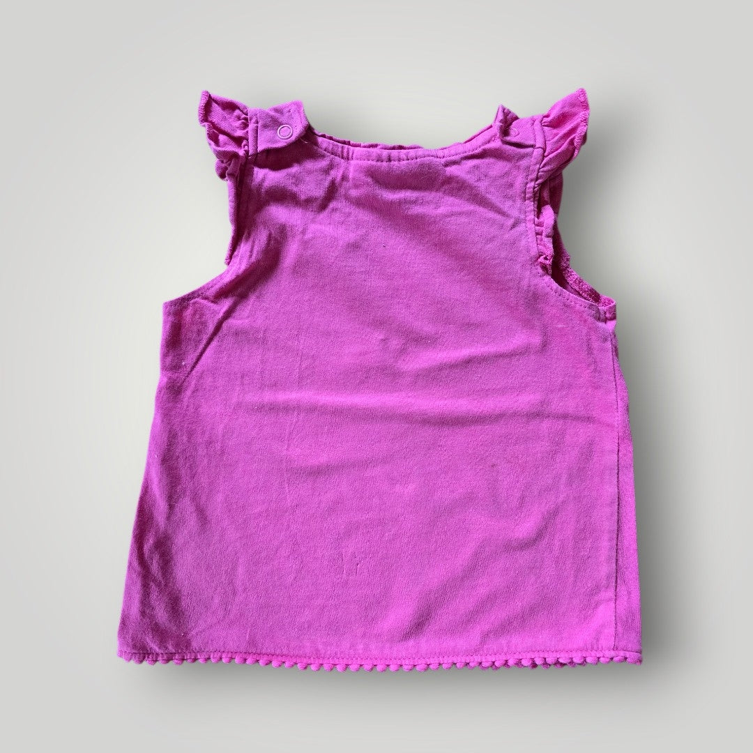 Ergee Mädchen Top Pink mit Häßchen Motiv Gr.80