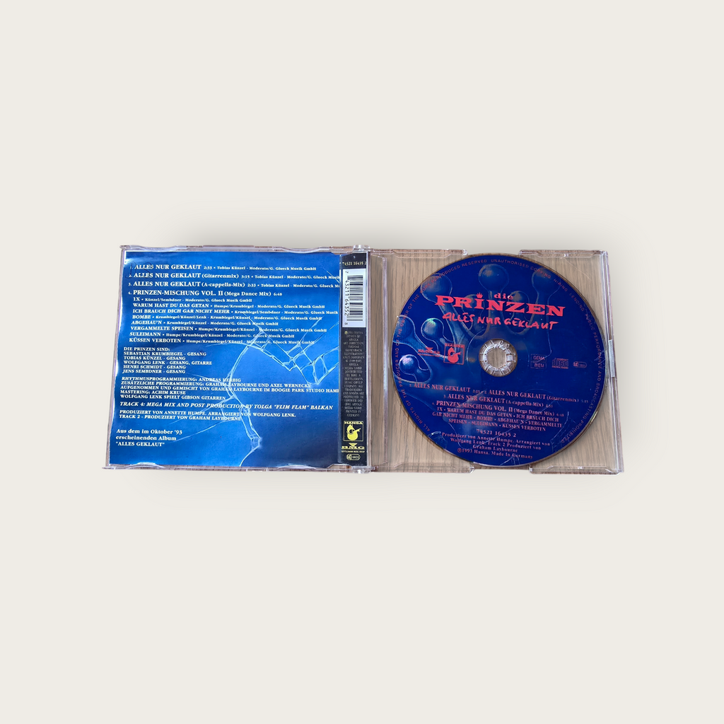 Maxi CD  Die Prinzen Alles nur geklaut