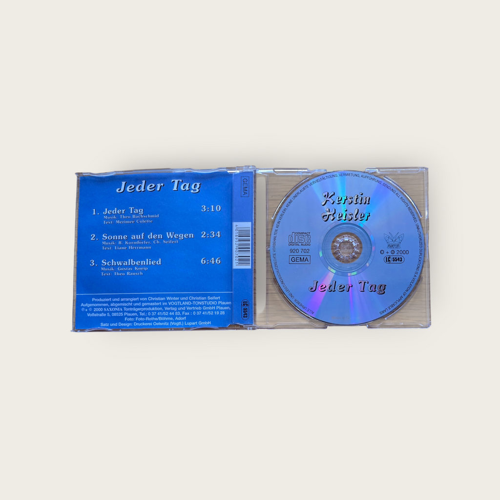 Maxi CD  Kerstin Heisler Jeder Tag